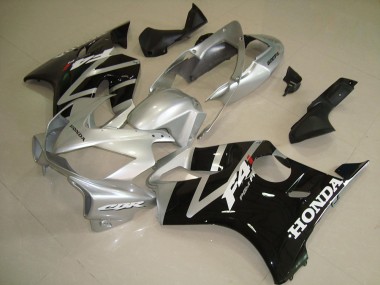 Black Silver 04-07 Honda CBR600 F4i Motorcycle Bodywork