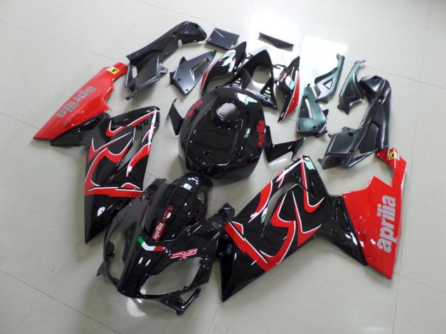 Black and Red 06-11 Aprilia RS125 Motorcycle Fairing