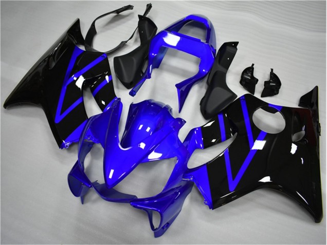 Blue Black 01-03 Honda CBR600 F4i Motorcycle Fairing