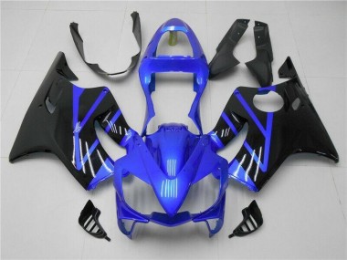 Blue Black 01-03 Honda CBR600 F4i Motorcycle Fairing