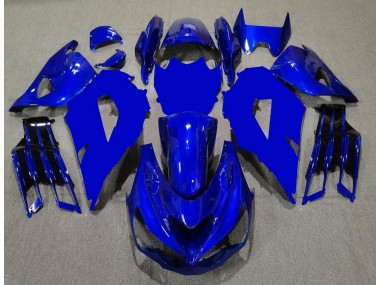 Blue Black 12-21 Kawasaki ZX14R ZZR1400 Motorcycle Fairings