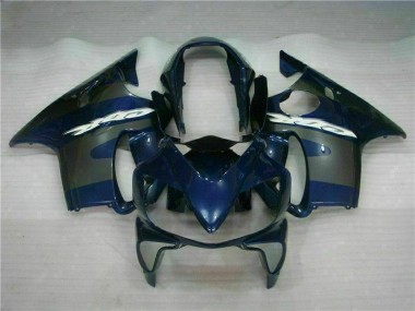 Blue Silver 04-07 Honda CBR600 F4i Motorcycle Fairings