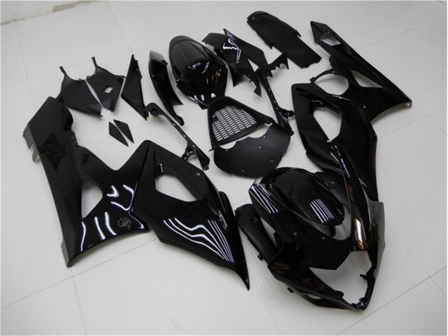 Glossy Black 05-06 Suzuki GSXR 1000 Motorcycle Fairings