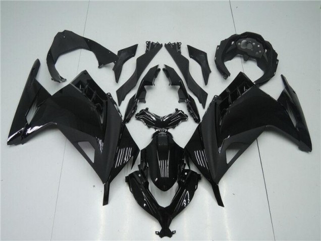 Glossy Matte Black 13-16 Kawasaki EX300 Motorcycle Fairings