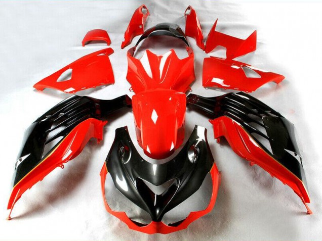 Red 12-21 Kawasaki ZX14R ZZR1400 Motorcycle Fairings