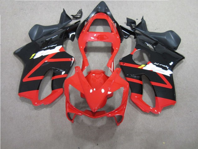 Red Black 01-03 Honda CBR600 F4i Motorcycle Bodywork