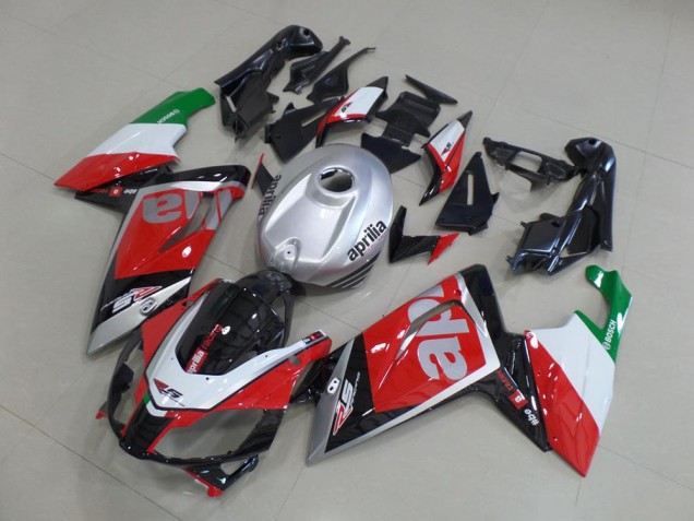 Red White Black 06-11 Aprilia RS125 Motorcycle Fairings