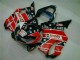 Red White Blue Castrol Cycle World 01-03 Honda CBR600 F4i Motorcycle Fairings