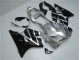 Silver Black 01-03 Honda CBR600 F4i Motorcycle Fairings