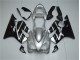 Silver Black 01-03 Honda CBR600 F4i Motorcycle Fairings