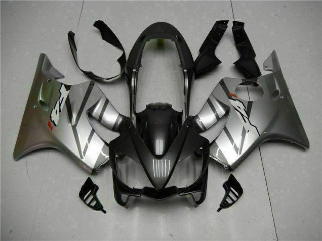 Silver Black 04-07 Honda CBR600 F4i Motorcycle Fairings