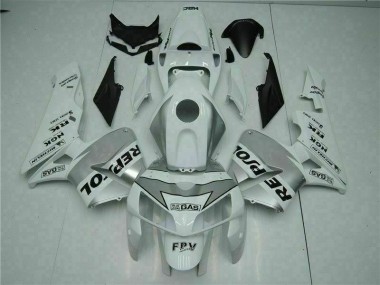 White 05-06 Honda CBR600RR Aftermarket Motorcycle Fairing