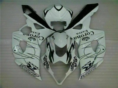 White 05-06 Suzuki GSXR 1000 Motorcycle Bodywork