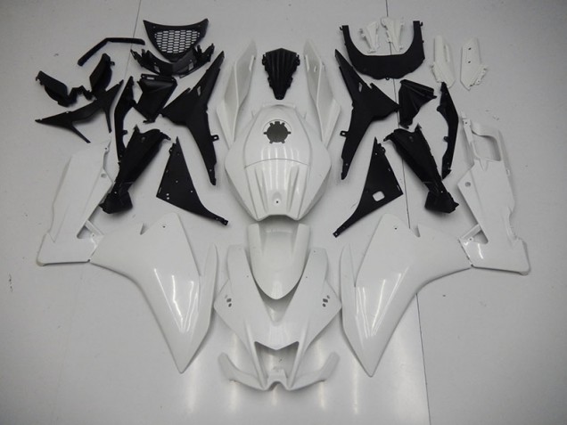 White 11-18 Aprilia RS4 50 125 Motorcycle Fairings