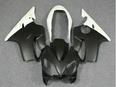 White Black 04-07 Honda CBR600 F4i Motorcycle Fairings