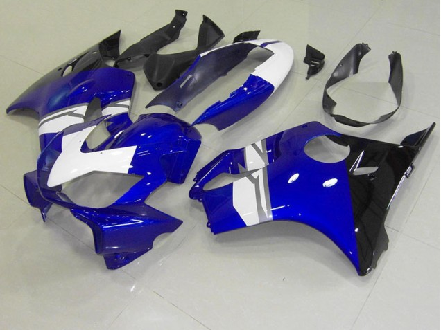 White Blue Black 04-07 Honda CBR600 F4i Motorcycle Fairings