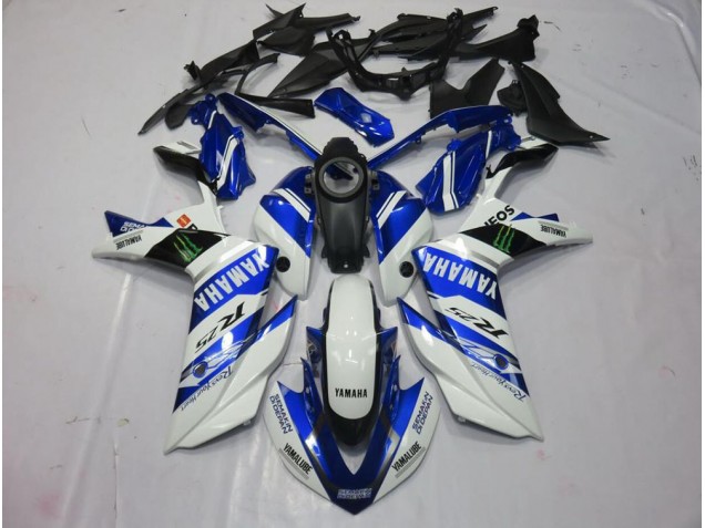 White Monster 15-22 Yamaha YZF R3 Motorcycle Fairings