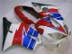 White Red 04-07 Honda CBR600 F4i Motorcycle Fairings