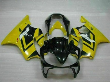 Yellow 04-07 Honda CBR600 F4i Motorcycle Fairings