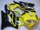 Yellow Black 01-03 Honda CBR600 F4i Motorcycle Bodywork