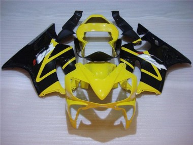 Yellow Black 01-03 Honda CBR600 F4i Motorcycle Bodywork