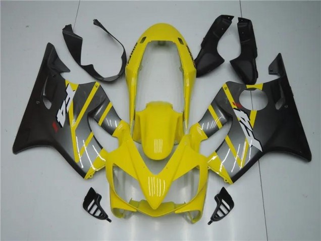 Yellow Grey 04-07 Honda CBR600 F4i Motorcycle Fairings